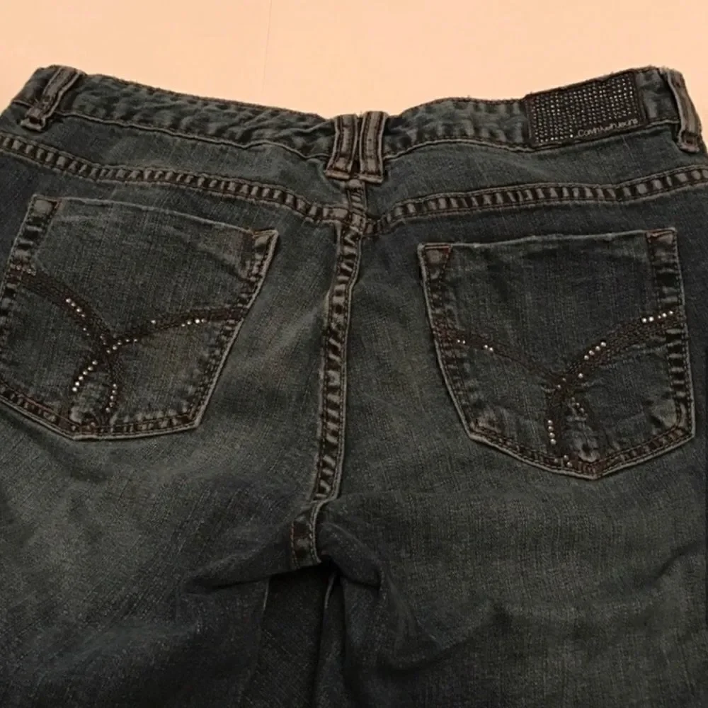 Calvin Klein Vintage Flare Leg Jeans Sz 30
